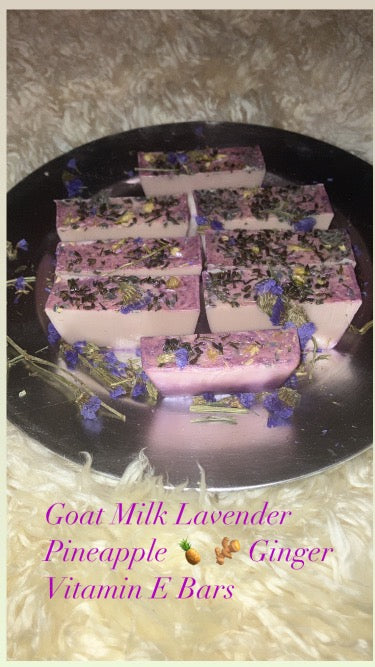 "Lavender Pineapple Mami" Bar Soap